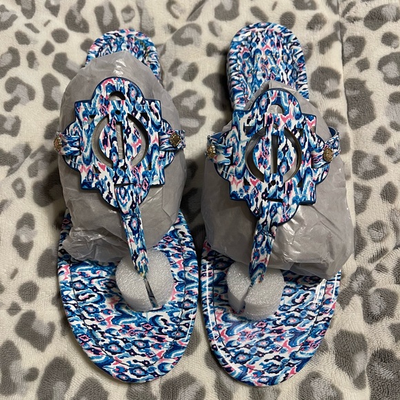 Crown and ivy thong sandles size 9.5 - Picture 1 of 6